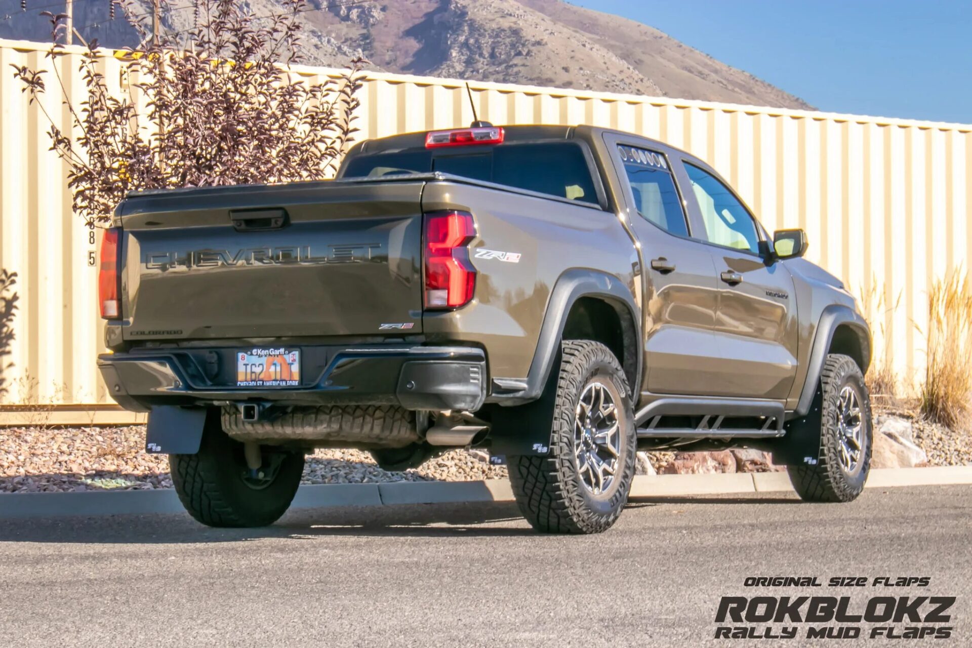 ROKBLOKZ CHEVY COLORADO ZR2/BISON MUD FLAP KIT 2023+ - Sportsman Light ...